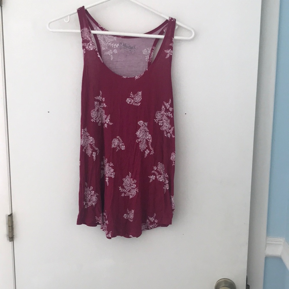 Mudd racerback tank